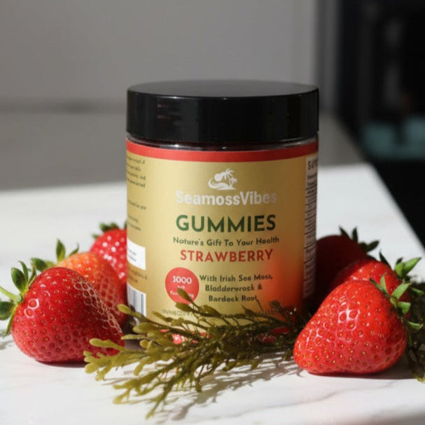 Sea Moss Gummies (Stawberry Flavour)