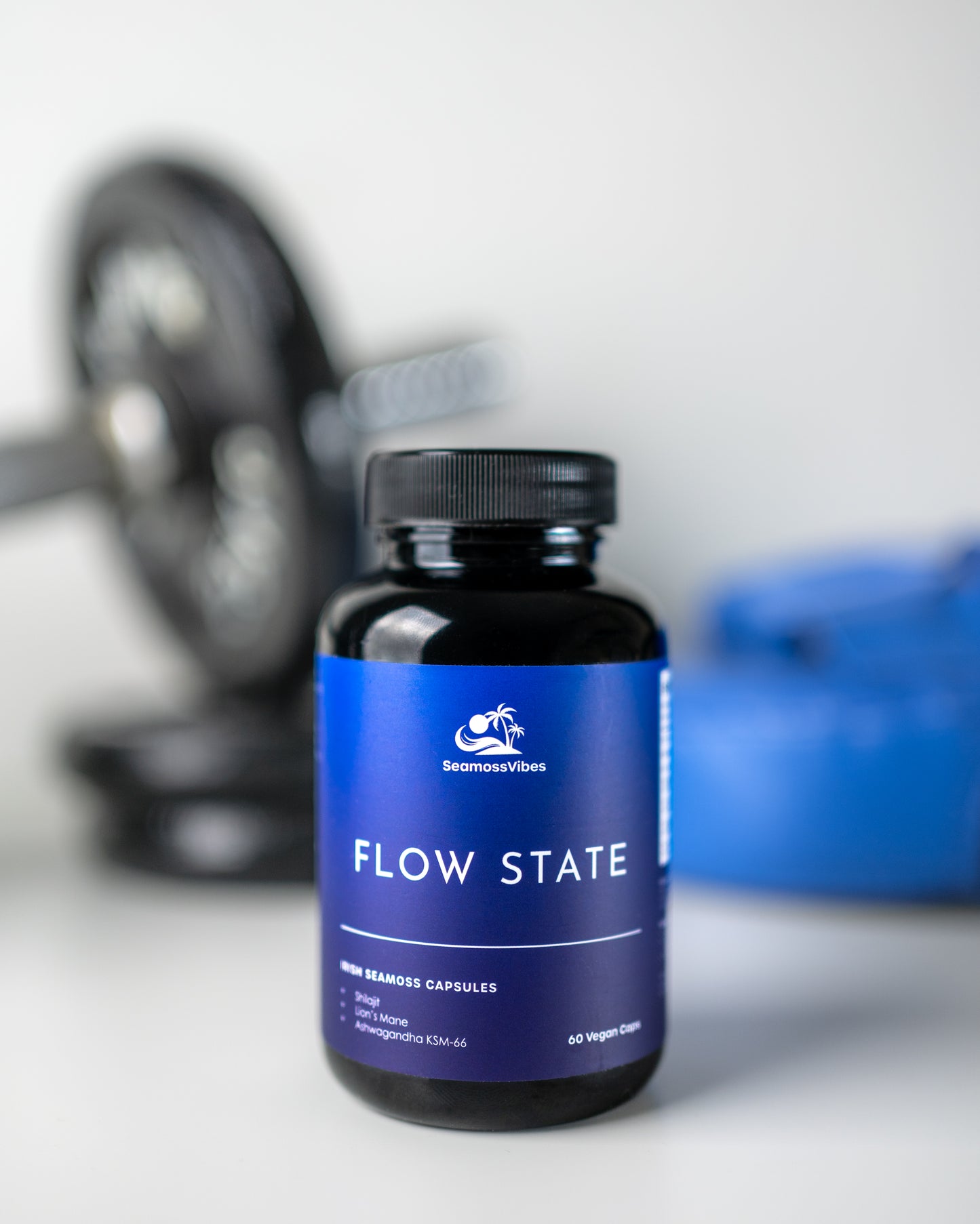 Vitality Capsules (Irish Seamoss, Shilajit, Lion's Mane & Ashwagandha KSM-66)