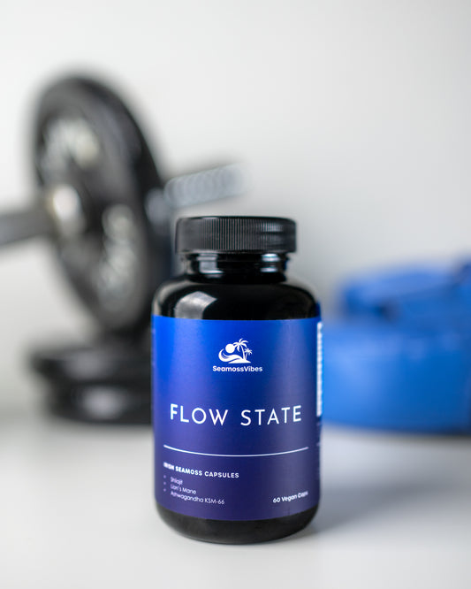 Vitality Capsules (Irish Seamoss, Shilajit, Lion's Mane & Ashwagandha KSM-66)